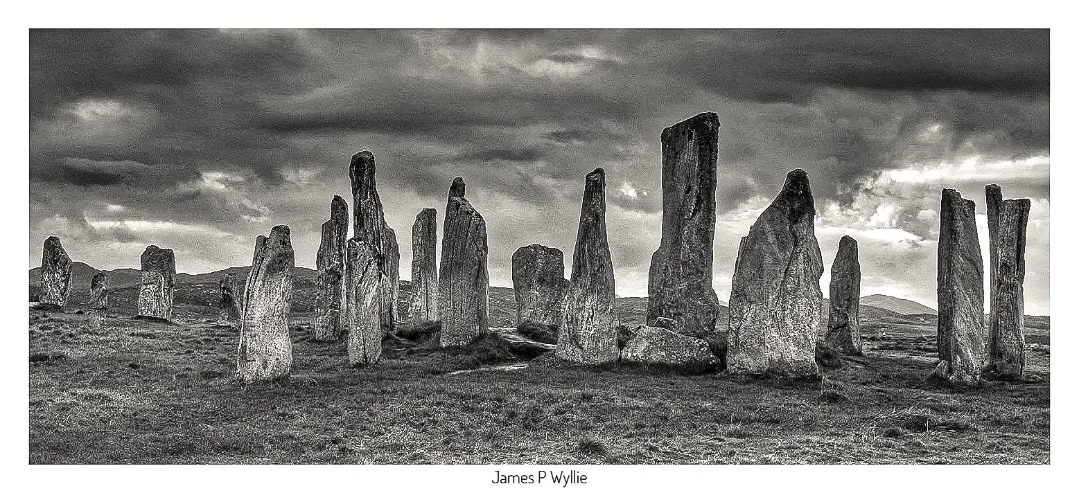 Callanish Standing Stones (B&W Edition)