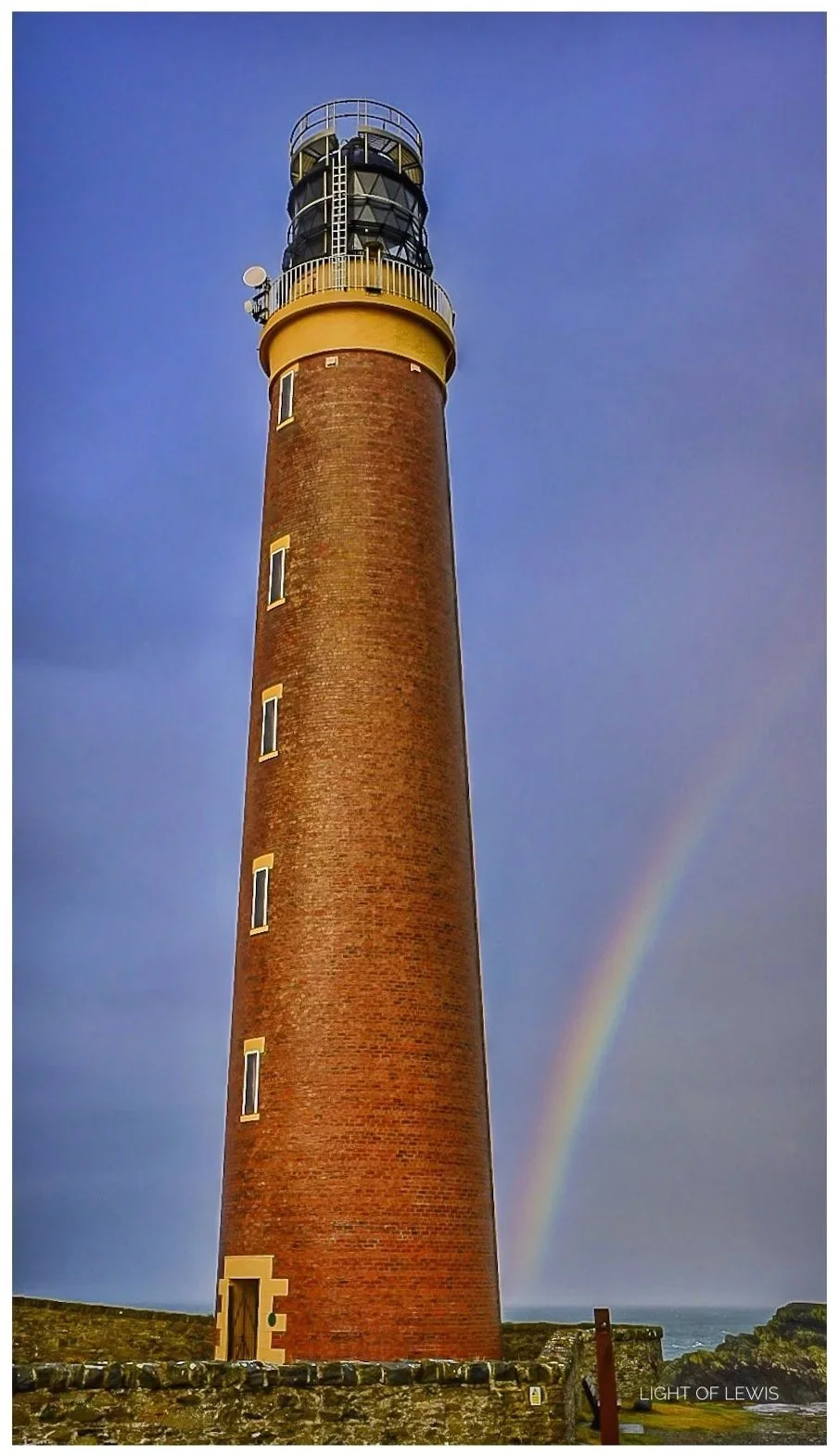 The Butt of Ness Lighthouse (Rainbow)