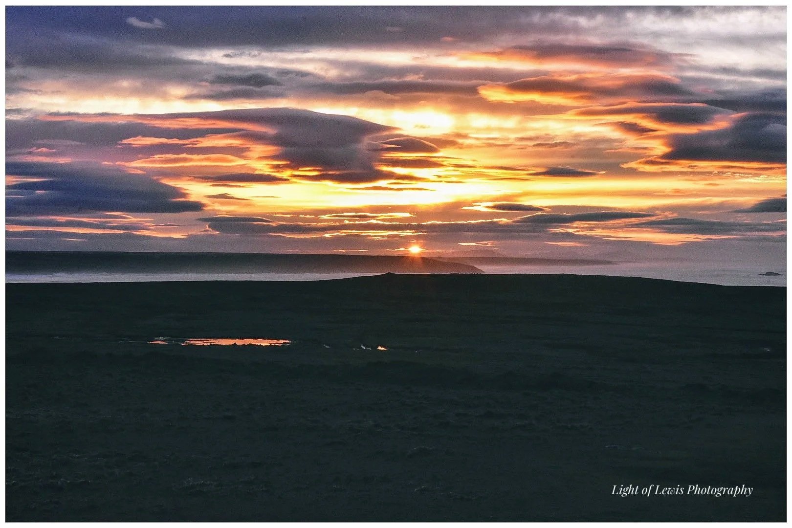 Winter Solstice 21/12/25 (Looking South West from the Butt of Lewis).