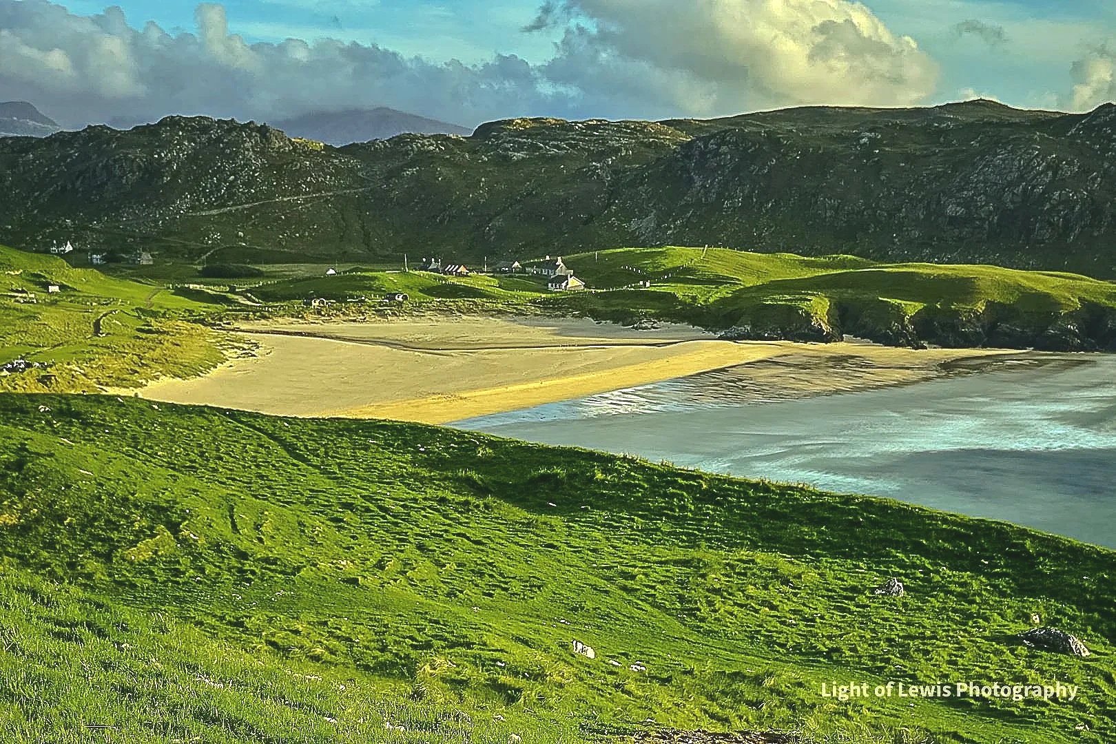 View of the Settlement ‘Cliff’ on the Isle of Lewis