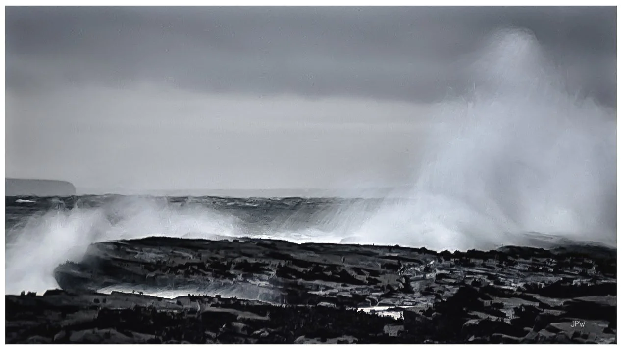 Winter Waves At Cantick