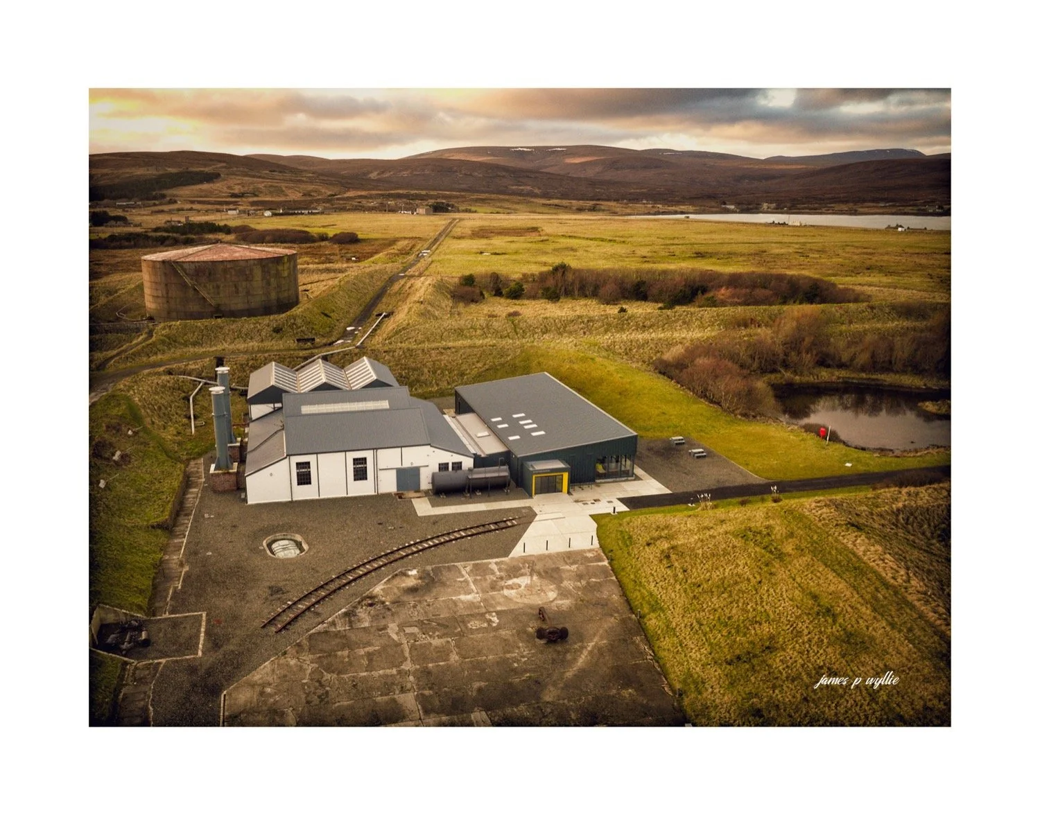 The Scapa Flow Museum from above