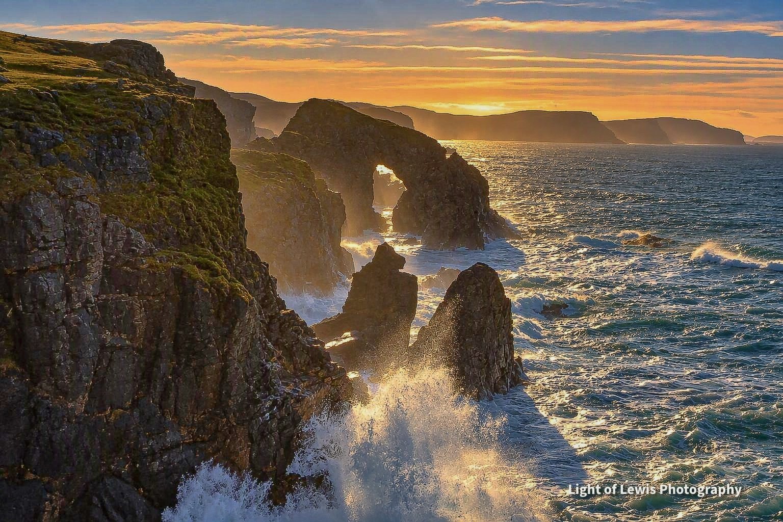 The Jurassic Coastline at Stac a’ Phris, Isle of Lewis