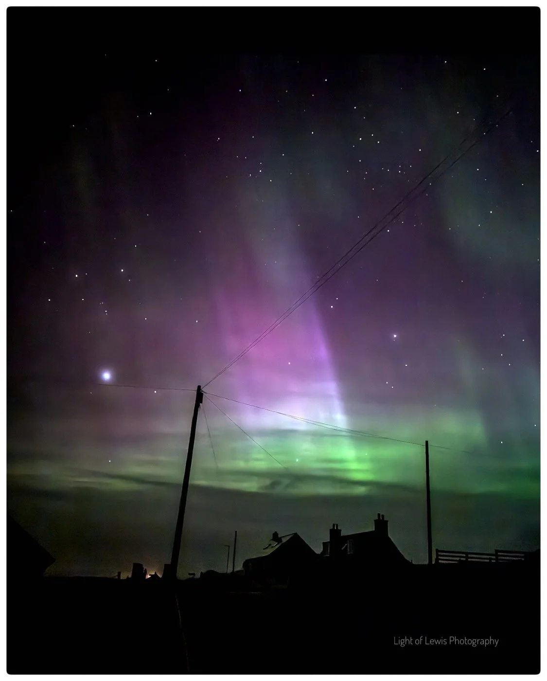 Aurora at Fivepenny, Ness