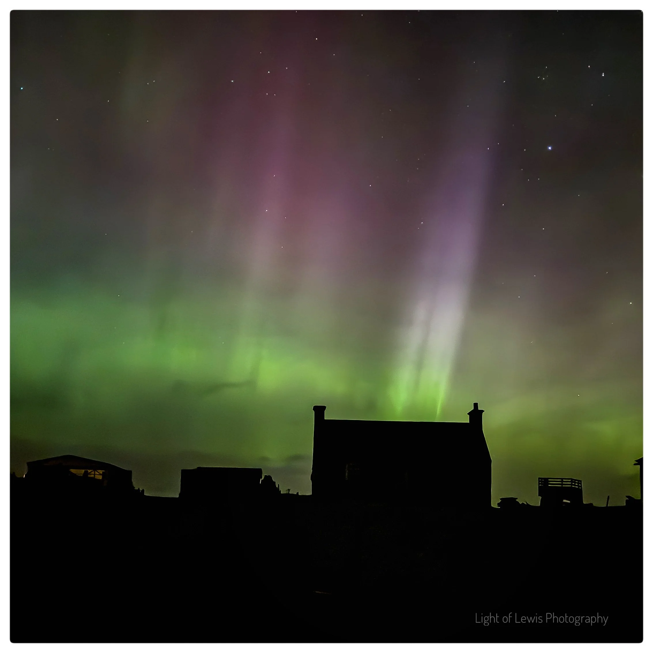 The Aurora above the Croft