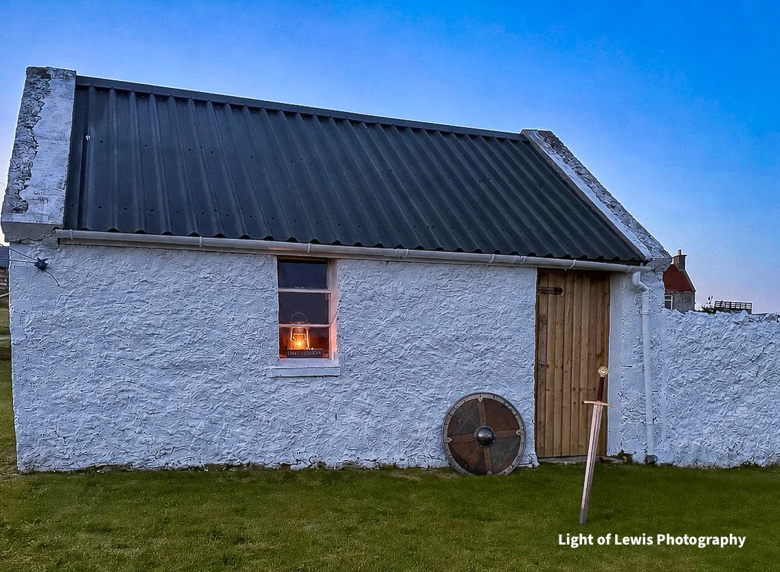 My Gallery Workshop on the Machair. This is where I process my Images for Light of Lewis Photography.