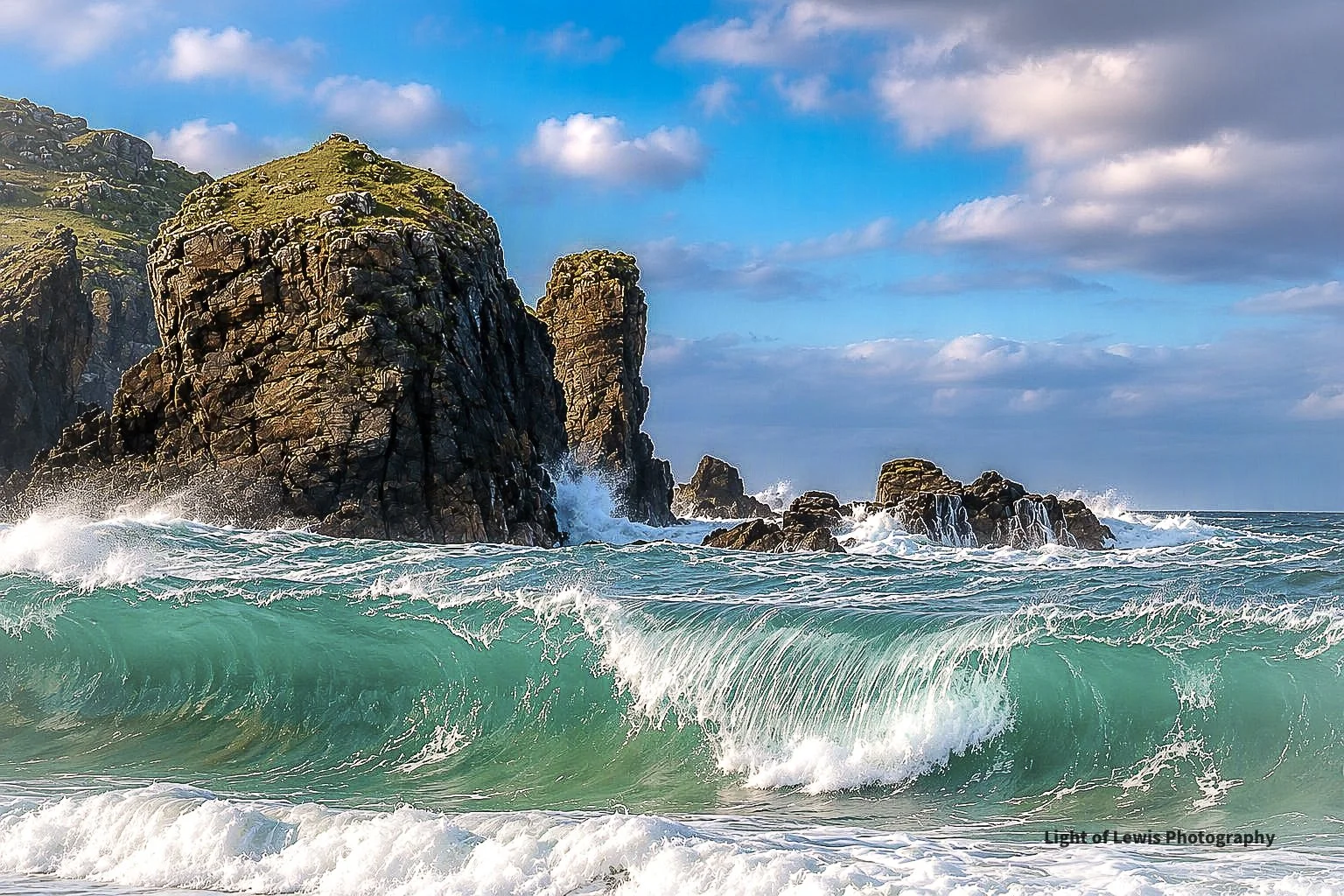 Dalbeg Sea stacks, Isle of Lewis