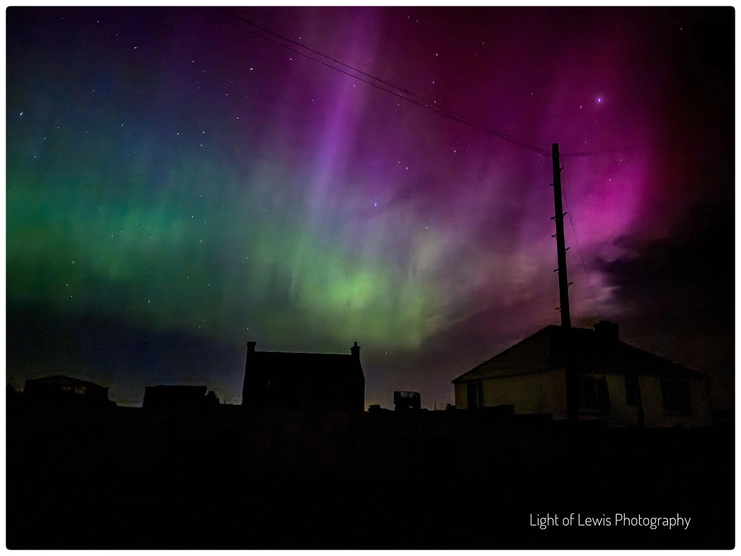 Colourful Sky above Coig Peighinnean 
