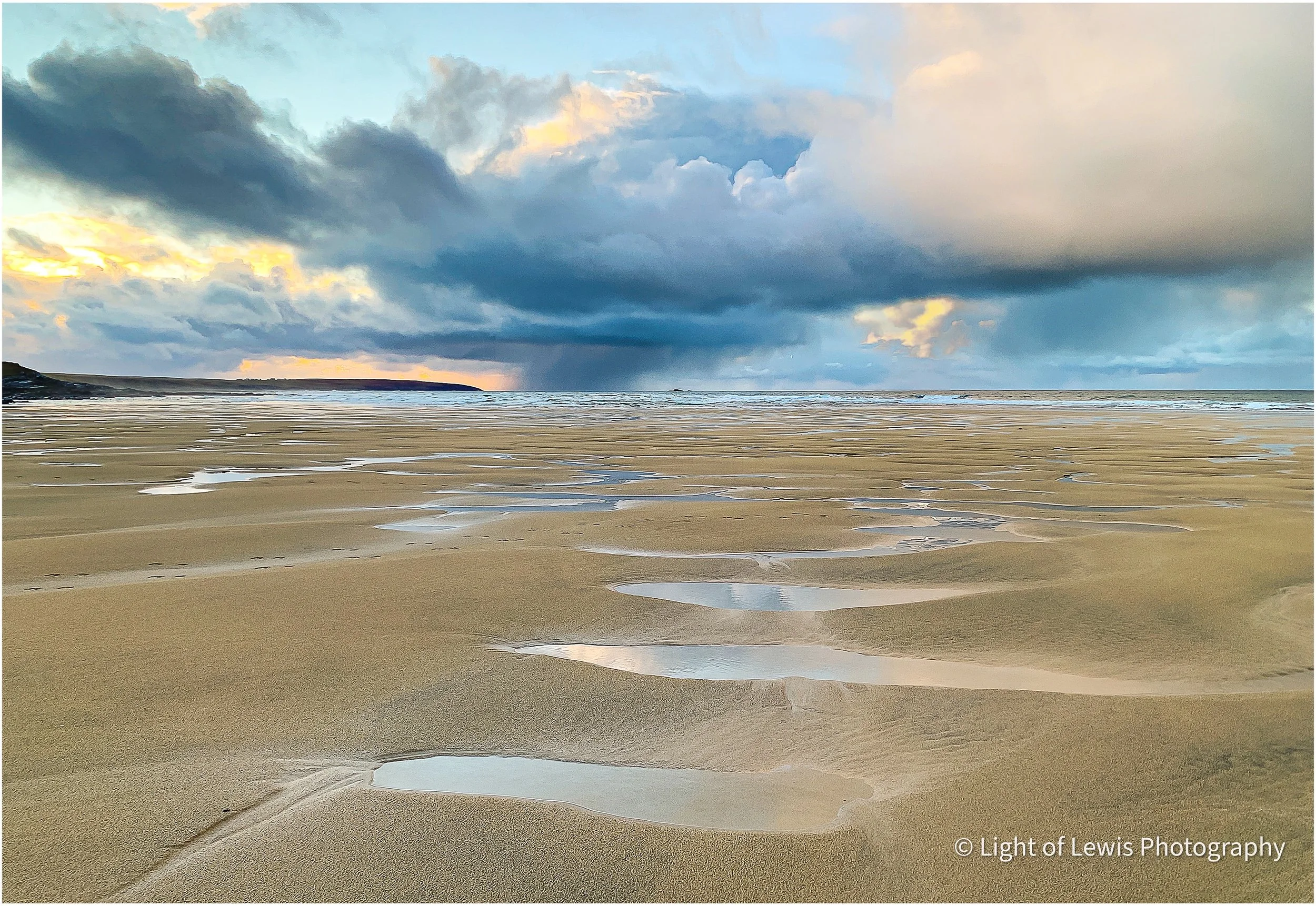 Stormy Clouds Gathering Over the Atlantic