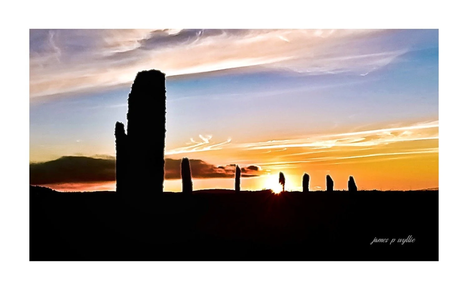 Brodgar Sunset