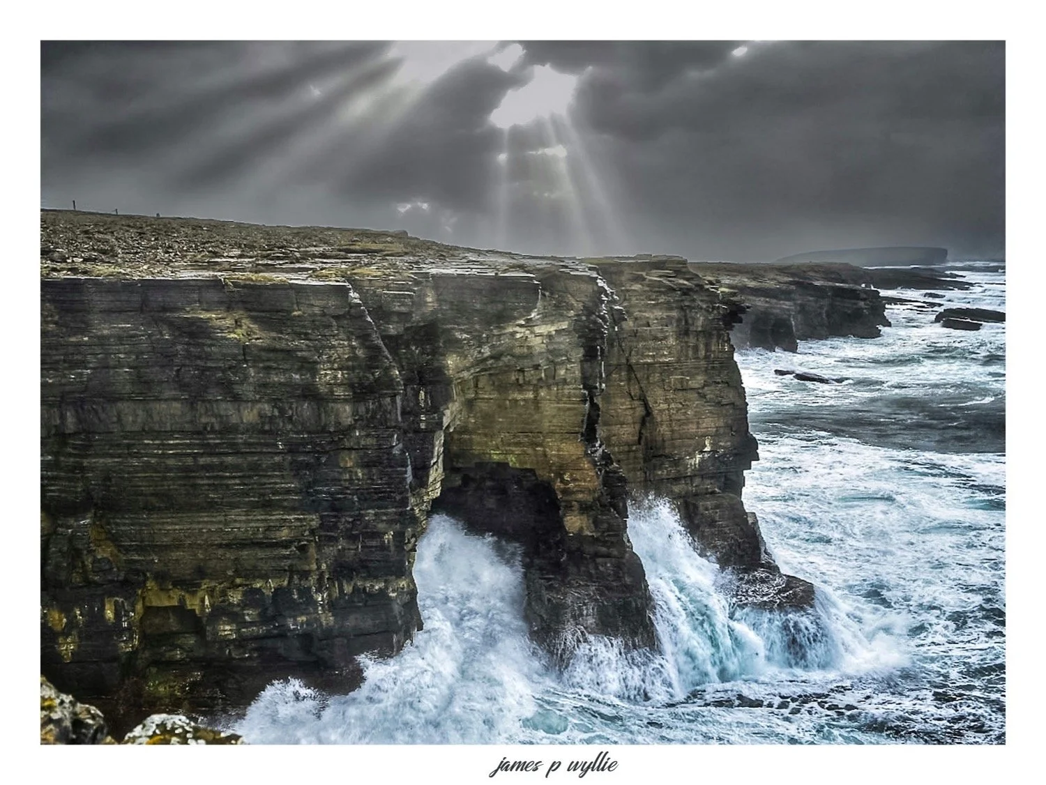 Stormy Birsay Coastline