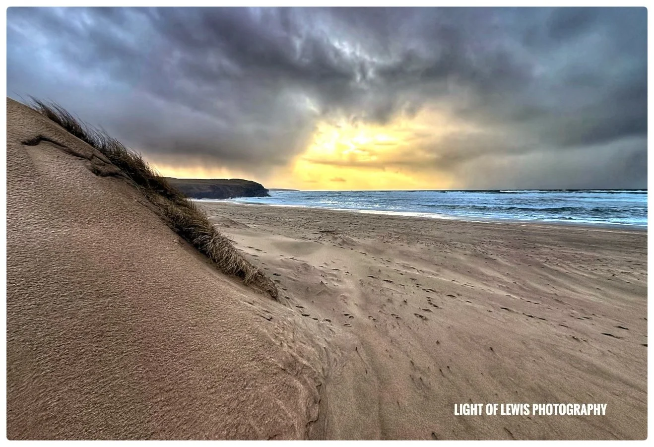 Passing Storm at Eoropie Beach