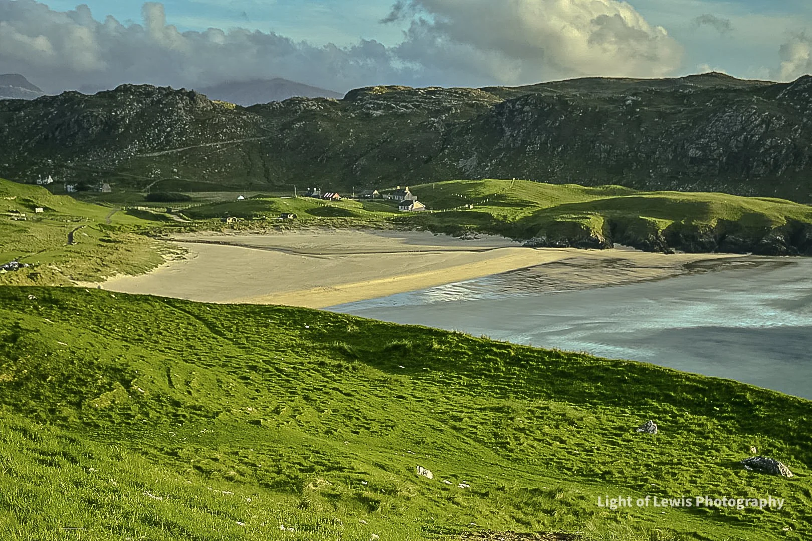 View of the Settlement ‘Cliff’ on the Isle of Lewis