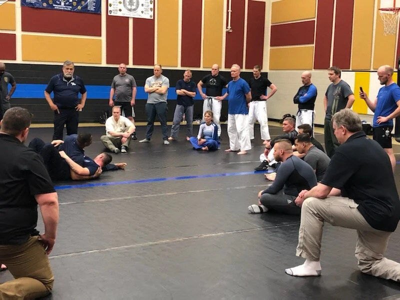  Training police officers in Wyoming through the USA Judo Police Professional Program (P3) 