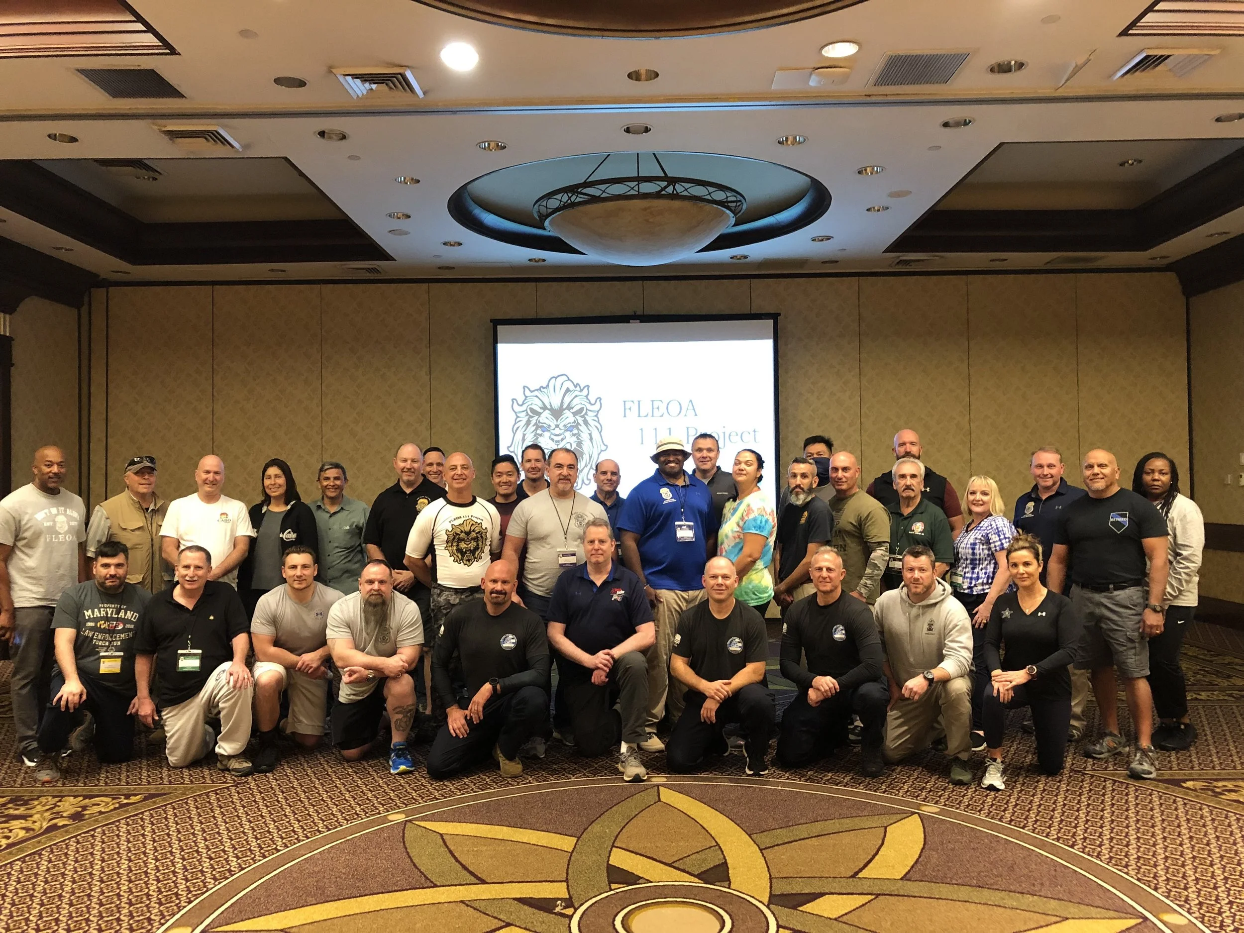  Working with FLEOA leadership in Rhode Island on the 111 Project, modernizing police training 