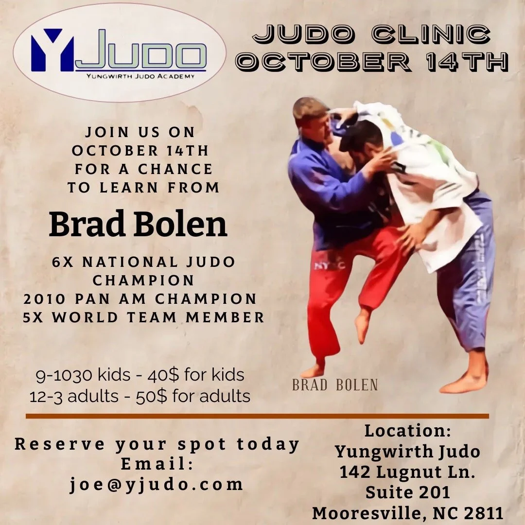 Judo Clinic with Brad Bolen