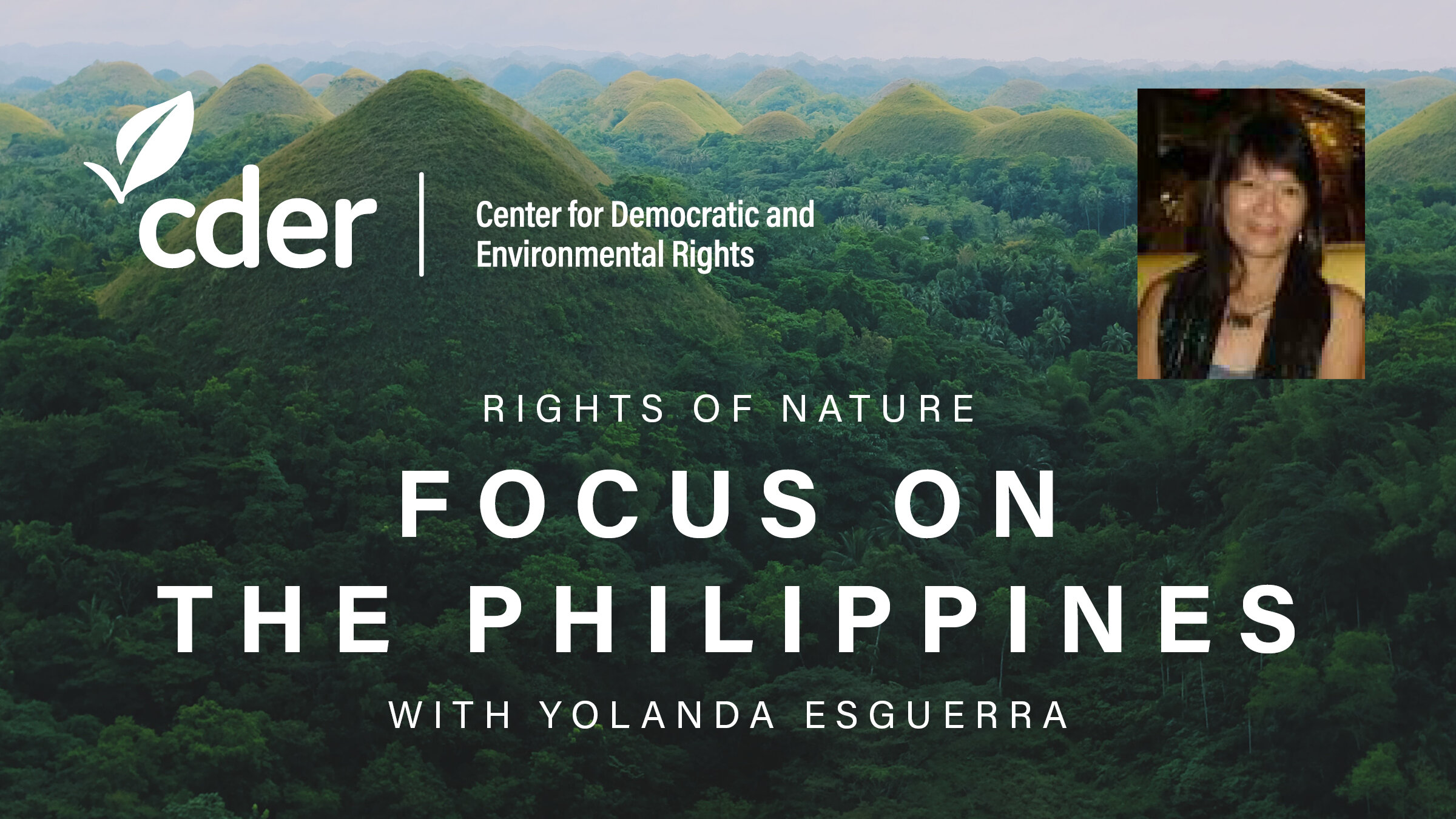 Webinar · Rights of Nature: Focus on the Philippines