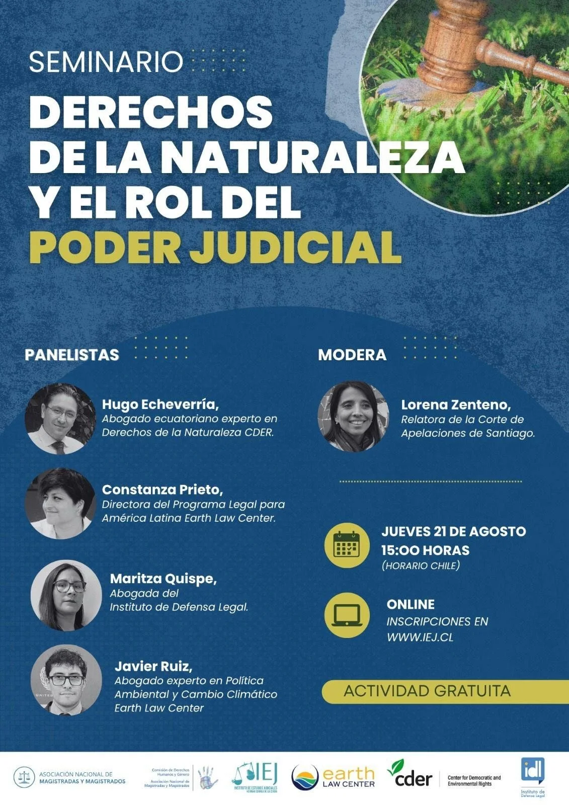 Derechos de la Naturaleza y el Rol del Poder Judicial