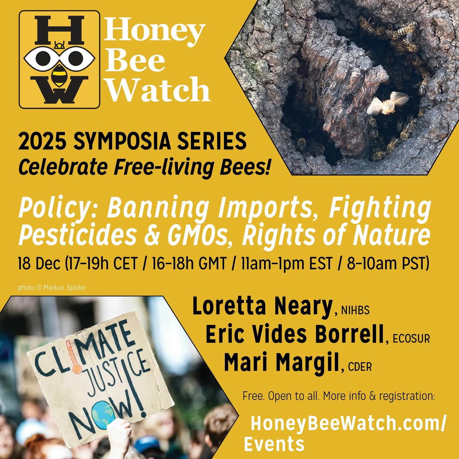 Support Bee Rights Honey Bee Watch - Event: Banning Imports, Fighting Pesticides & GMOs ...