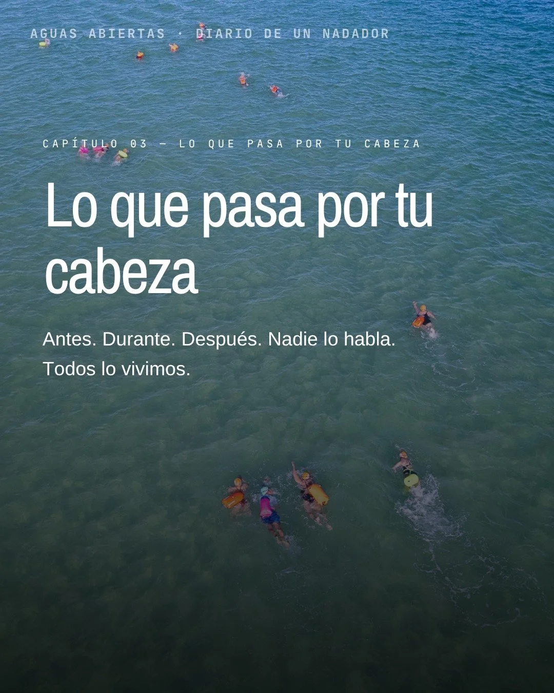 &iquest;Alguna vez te has preguntado si eres el &uacute;nico que piensa cosas rid&iacute;culas en medio de una carrera?

Spoiler: no lo eres.🤪

Antes de entrar al agua ya estamos en modo caos. Durante el nado, la mente hace lo que quiere. Y cuando c