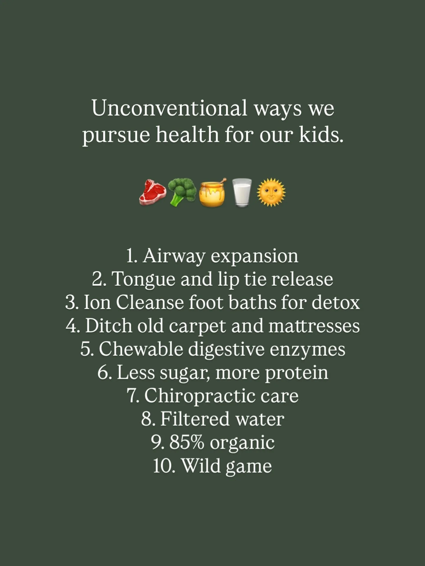 Imagine you walk into a pediatrician&rsquo;s office and this is the list they give you&hellip; 🤯