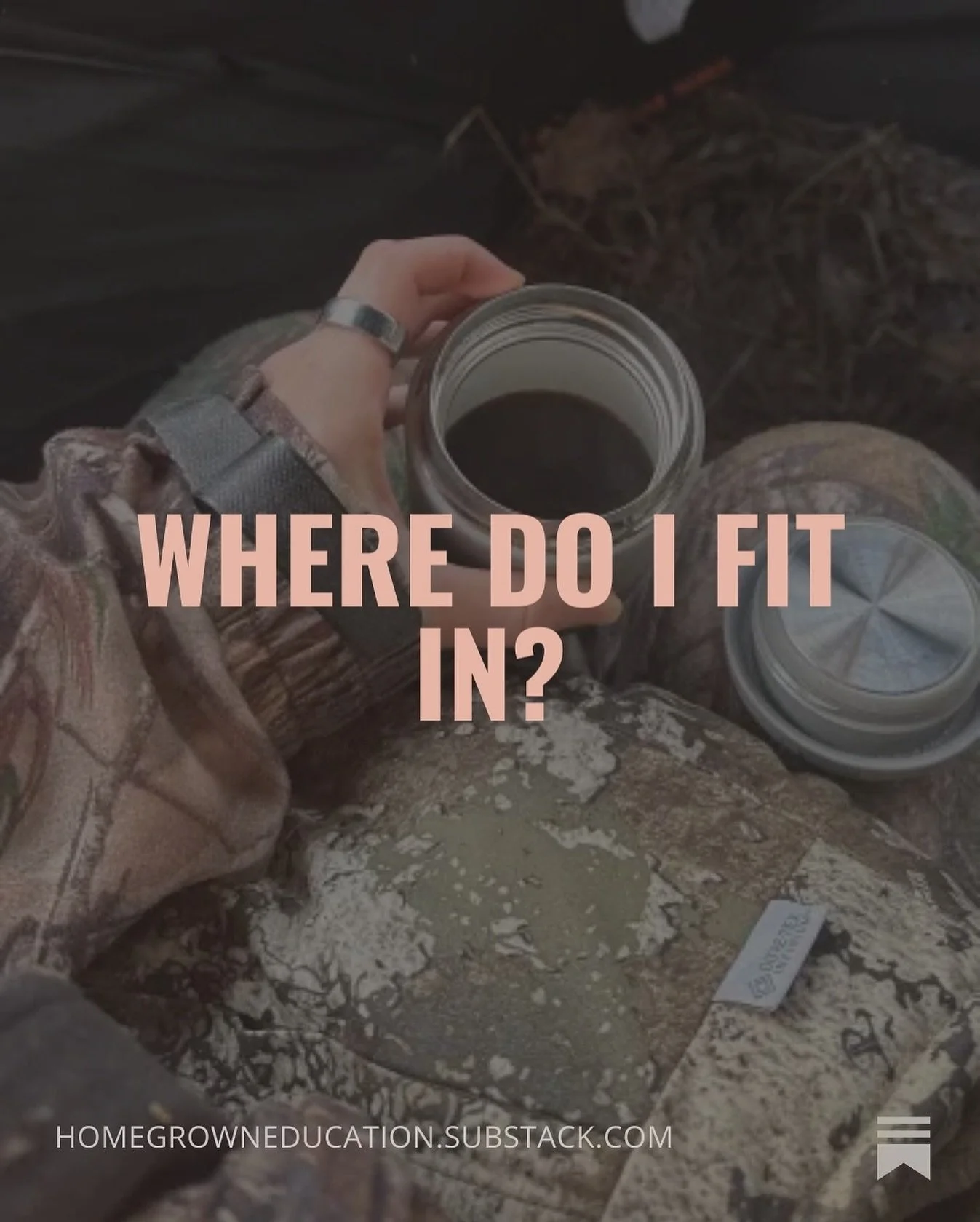 It dawned on me that much of the creative drain I feel comes from the nagging question, &ldquo;where do I fit in?&rdquo; For years, people have assumed I live on a homestead (I do not) or that I am a real food purist (I ordered pizza for my family la