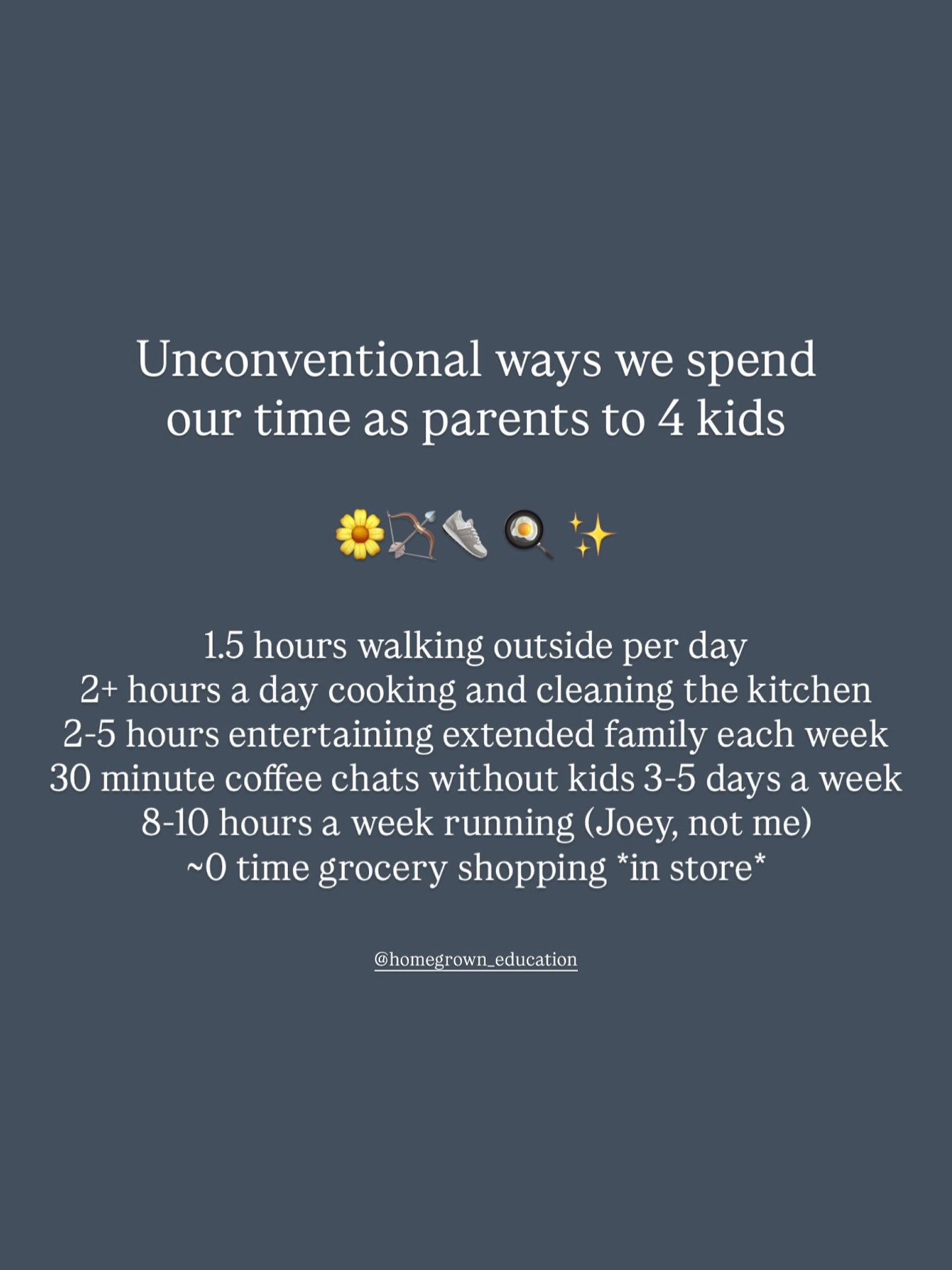 Are these unconventional? Or normal? Whenever I say I walk 15-20k steps a day, the first question I get asked is &ldquo;how do you have the time?&rdquo; 

How we spend our time is a reflection of our values. In this current phase of life, we&rsquo;re