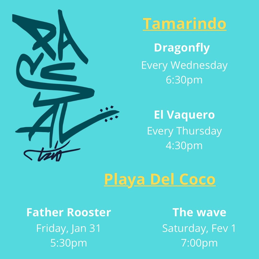 @dragonflytamarindo 
@elvaquerocr 
@fatherroostercr 
@thewavecoco.cr