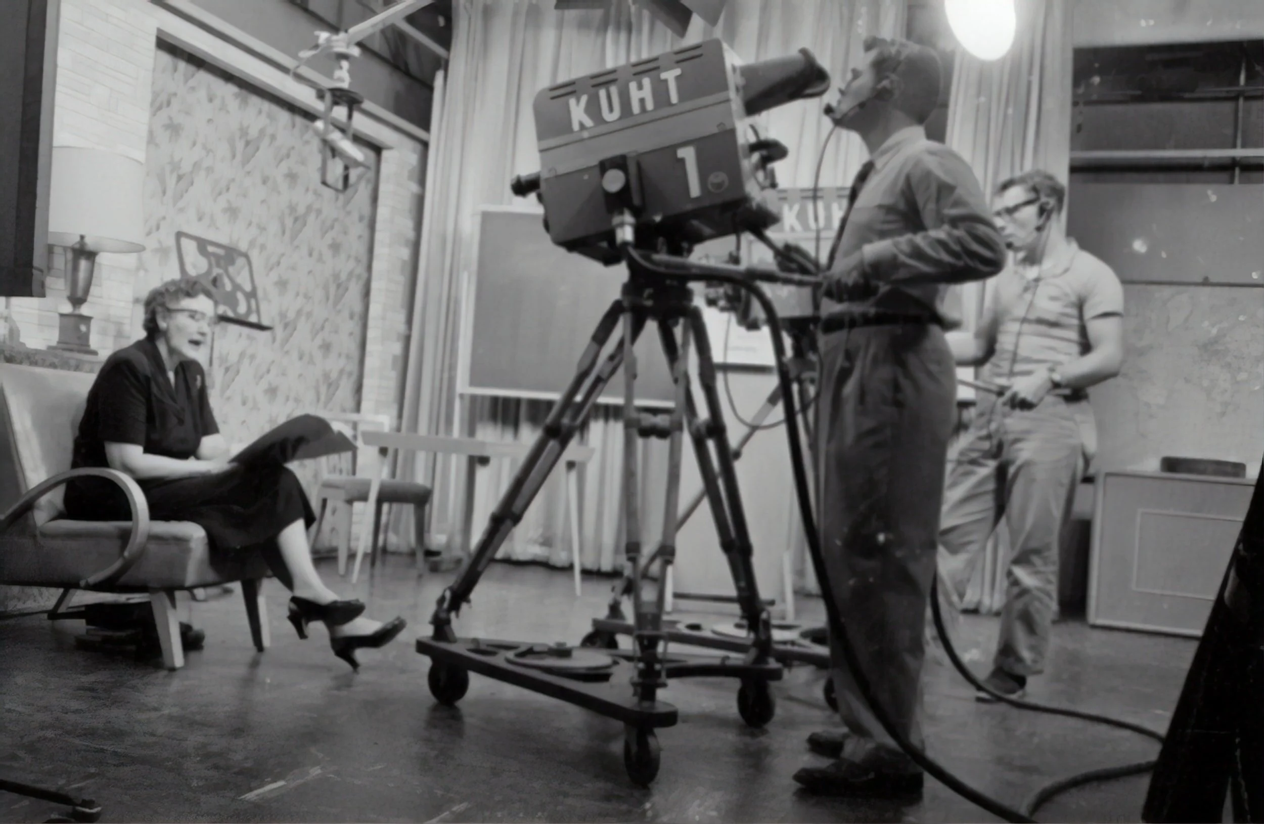 The floor director is the “voice” of the director in the studio.