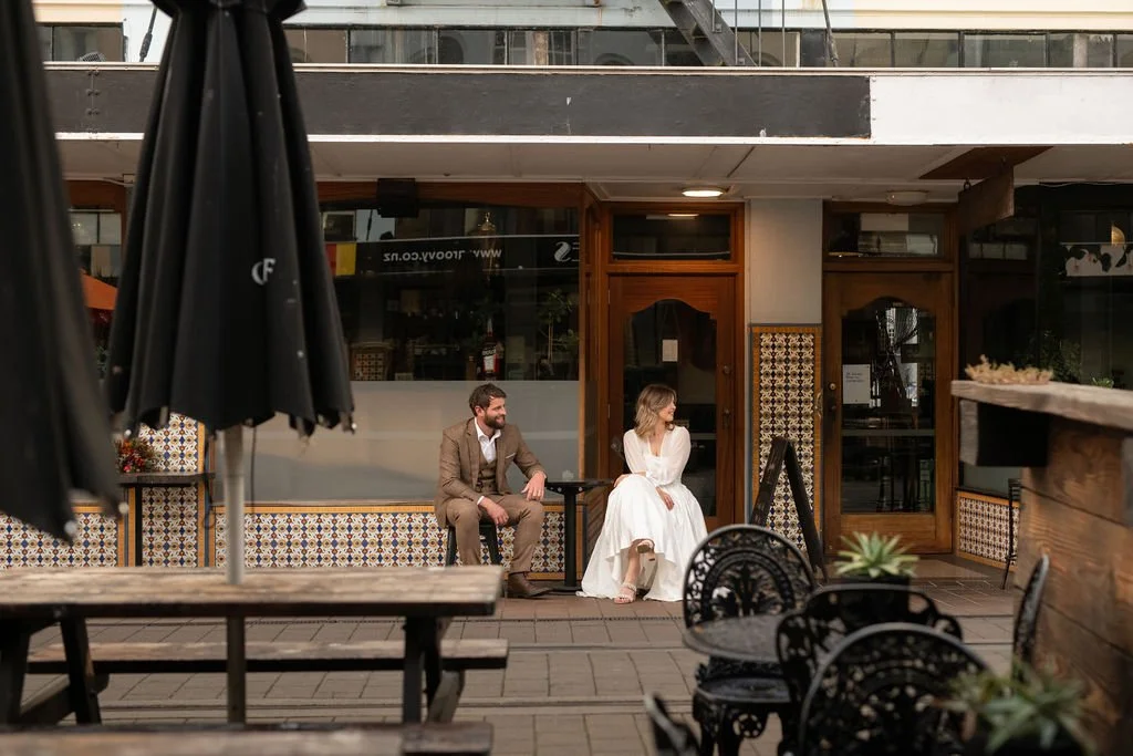 Brad + Becki - Urban Elopement 