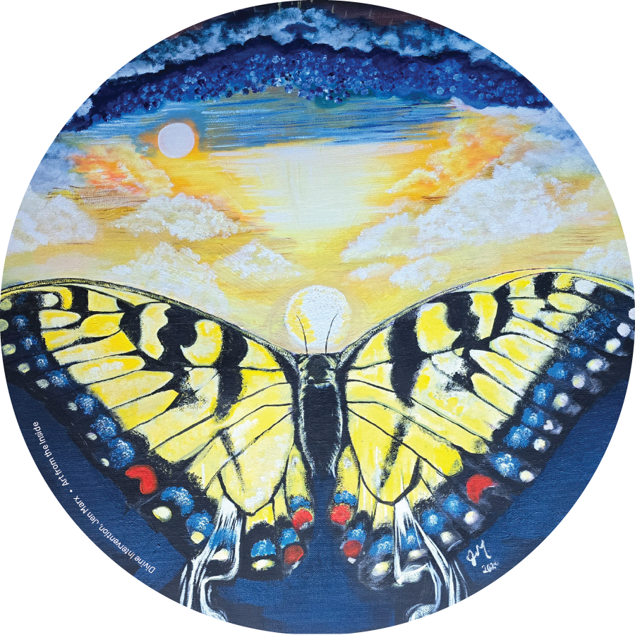 Divine Intervention by Jen Marx Magnet