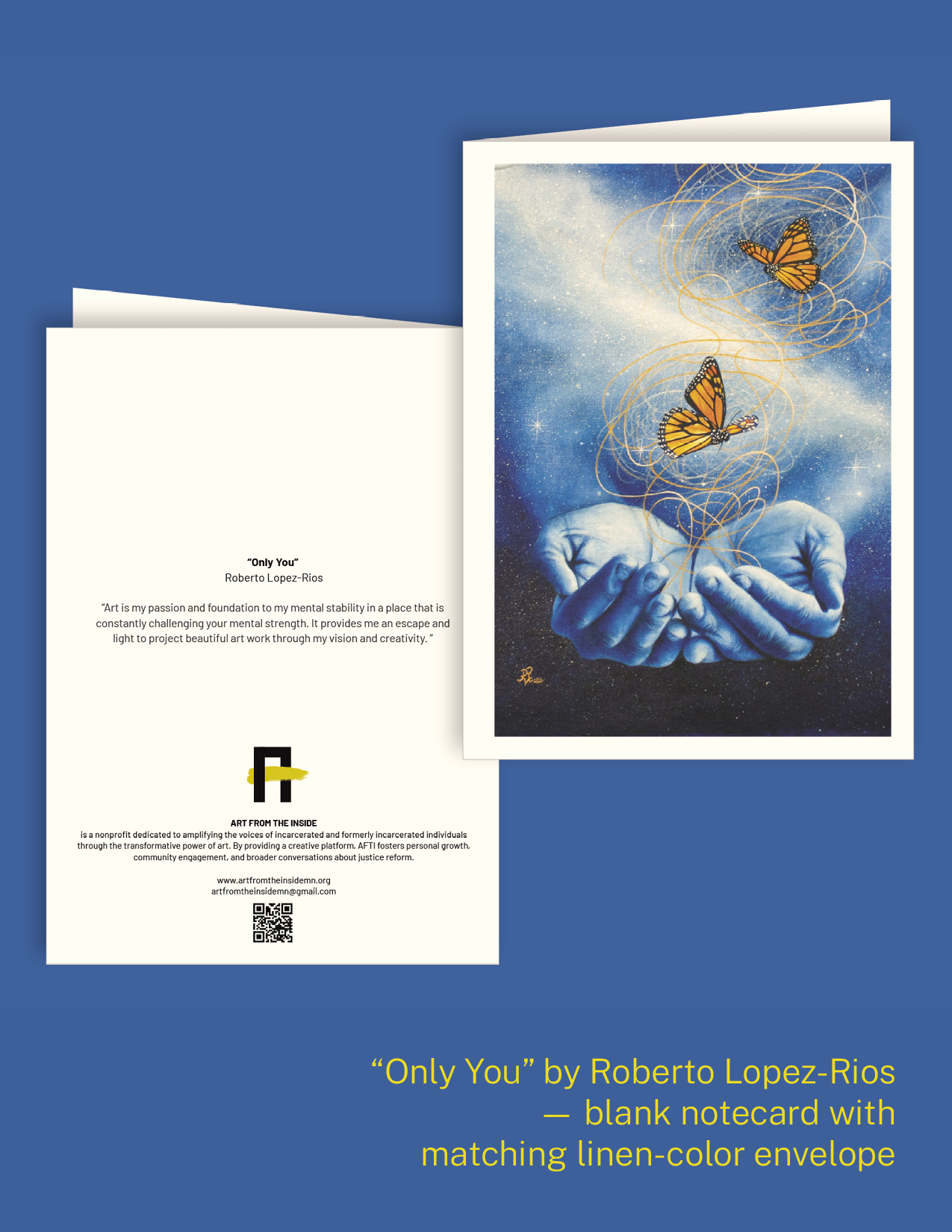 Only You Notecard by Roberto Lopez-Rios