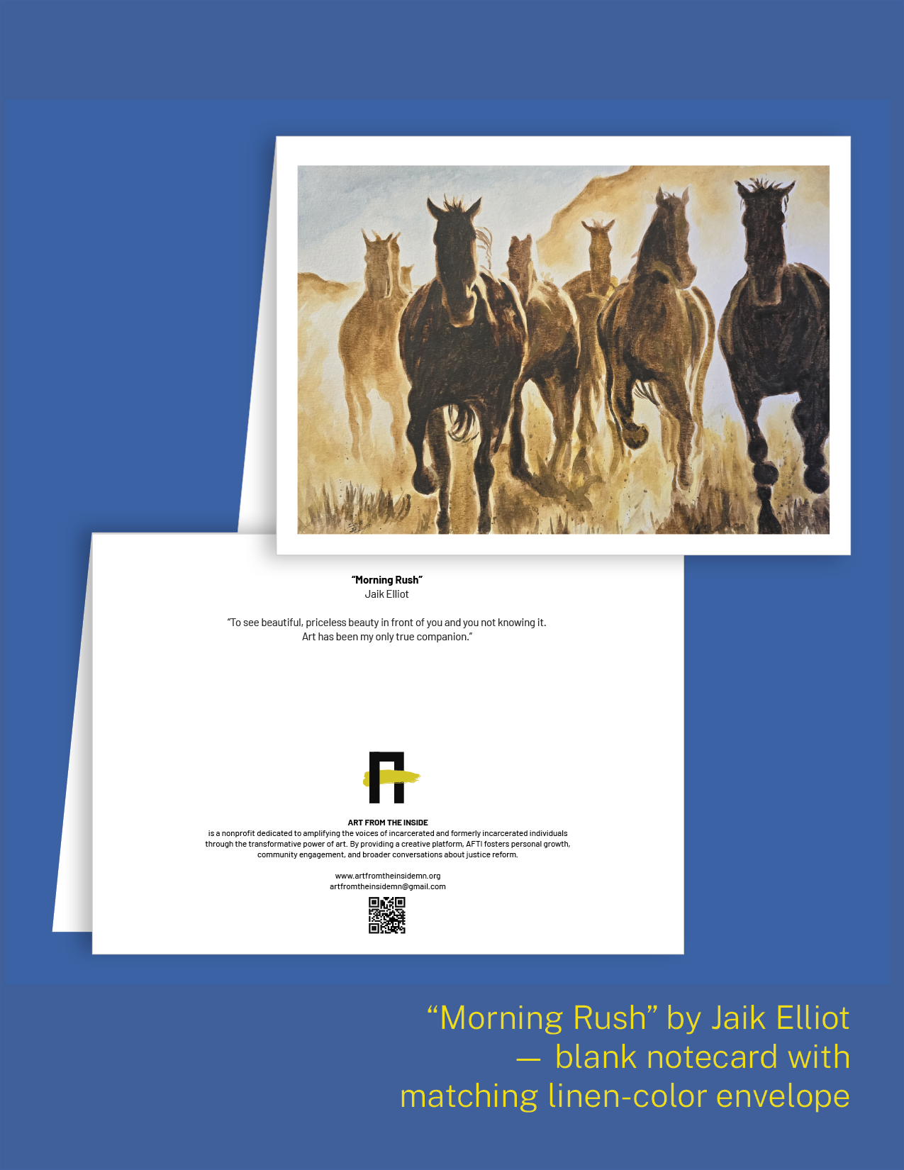 Morning Rush Notecard by Jaik Elliot