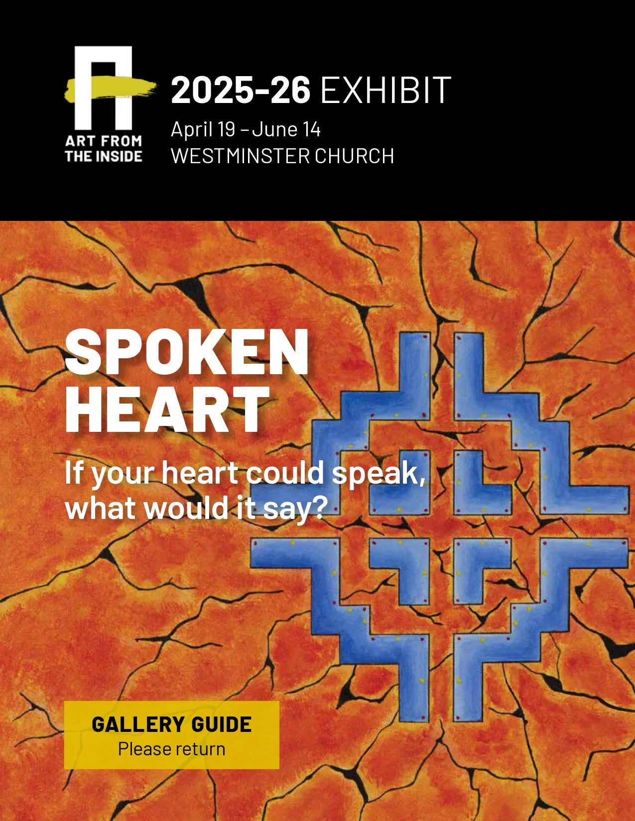 Gallery Guide SPOKEN HEART, April 2026