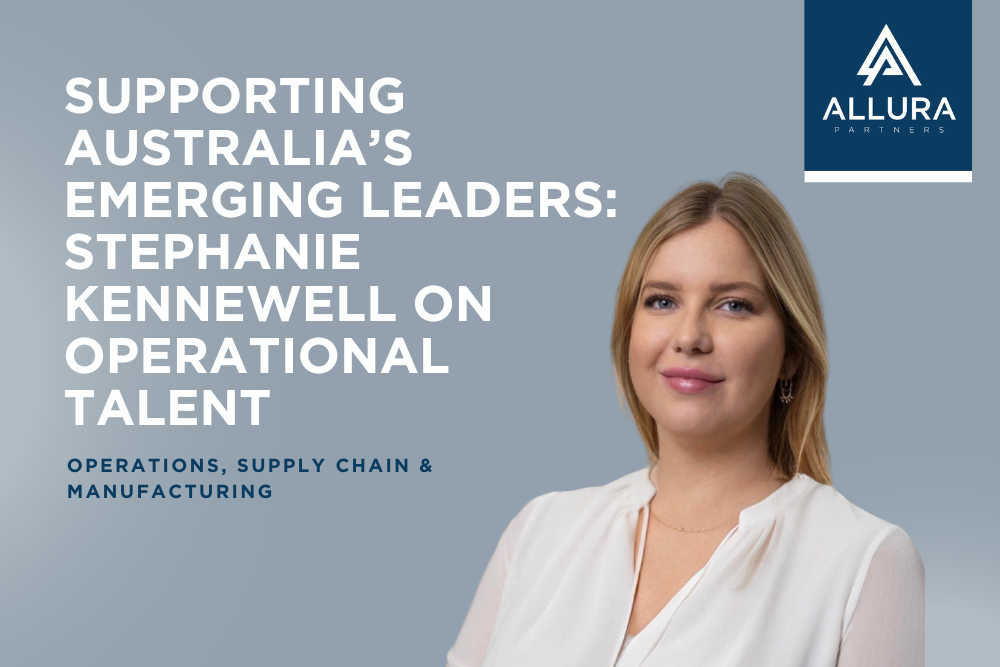 Supporting Australia’s Emerging Leaders: Stephanie Kennewell on Operational Talent