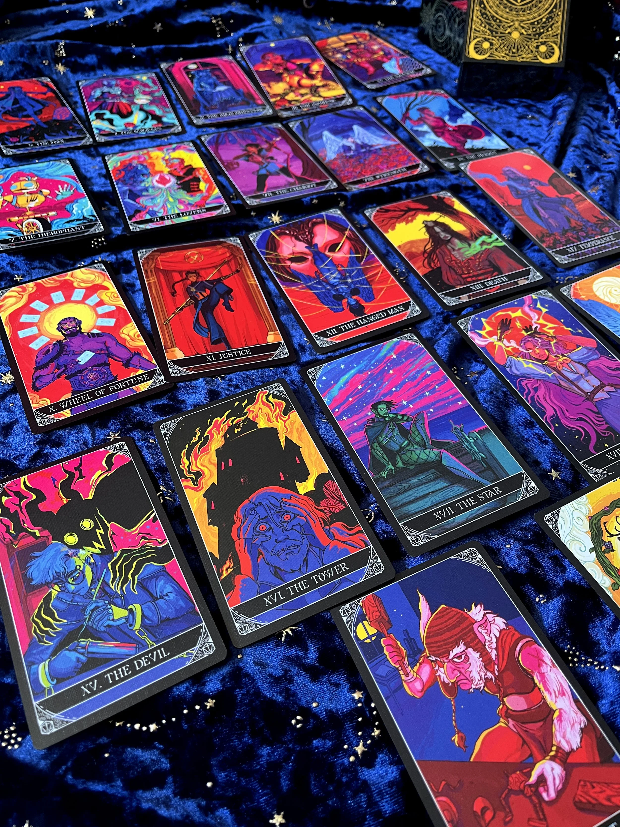 Critical Role Tarot — James Fenner Illustration