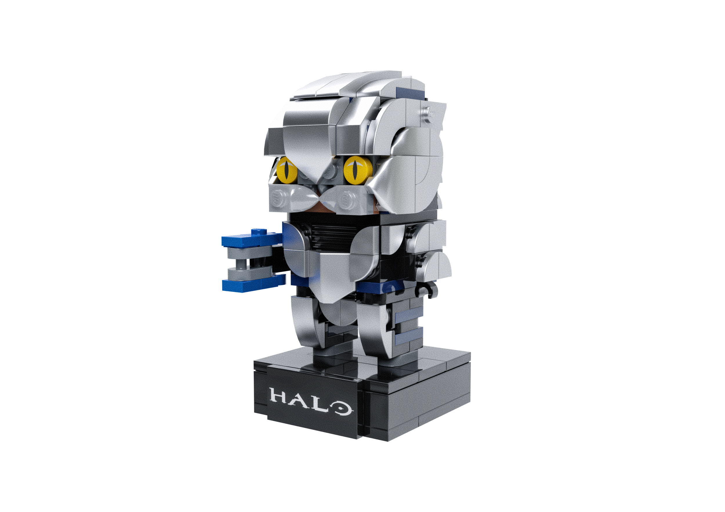 Lego Halo Master Chief Brickheadz Instructions — BrickTechStudios