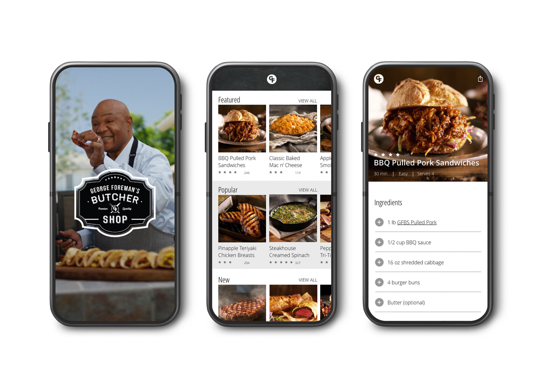 George Foreman's Butcher Shop App