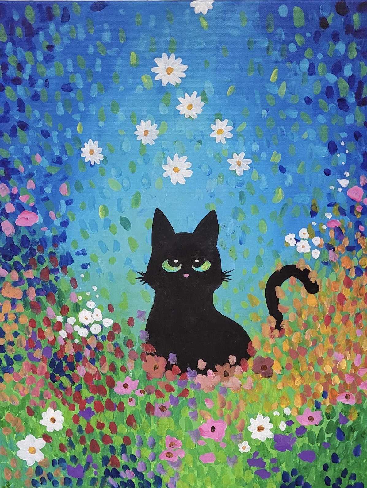 3/22 - Starlit Garden Cat | Ukiah