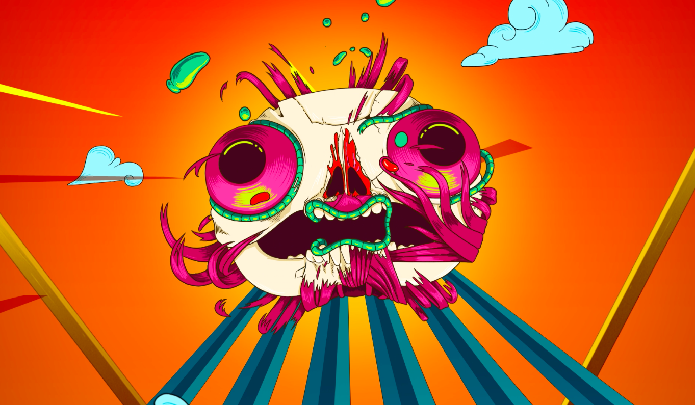 Advert: NIKE React Presto, "Psychedelic Lava"