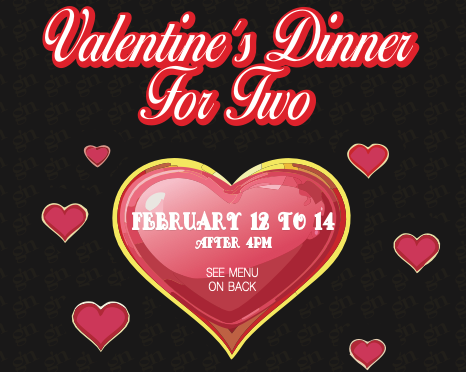 Valentine's Dinner For Two