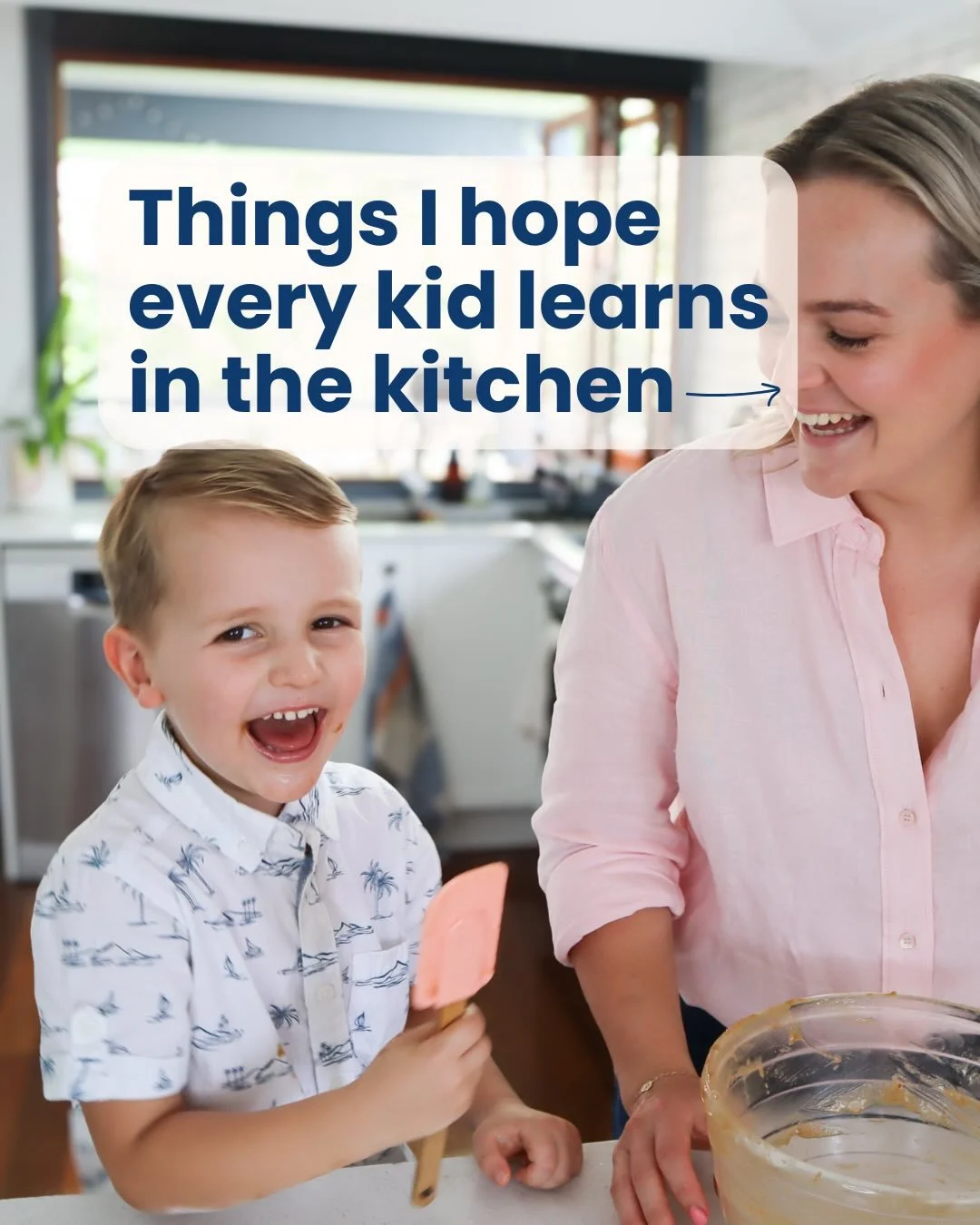 When I teach kids to cook, it&rsquo;s never just about the recipe.

Of course I want them to learn how to chop safely, measure ingredients and follow steps&hellip; but there are some bigger kitchen lessons I hope stick too.

💥Taste your food&hellip;