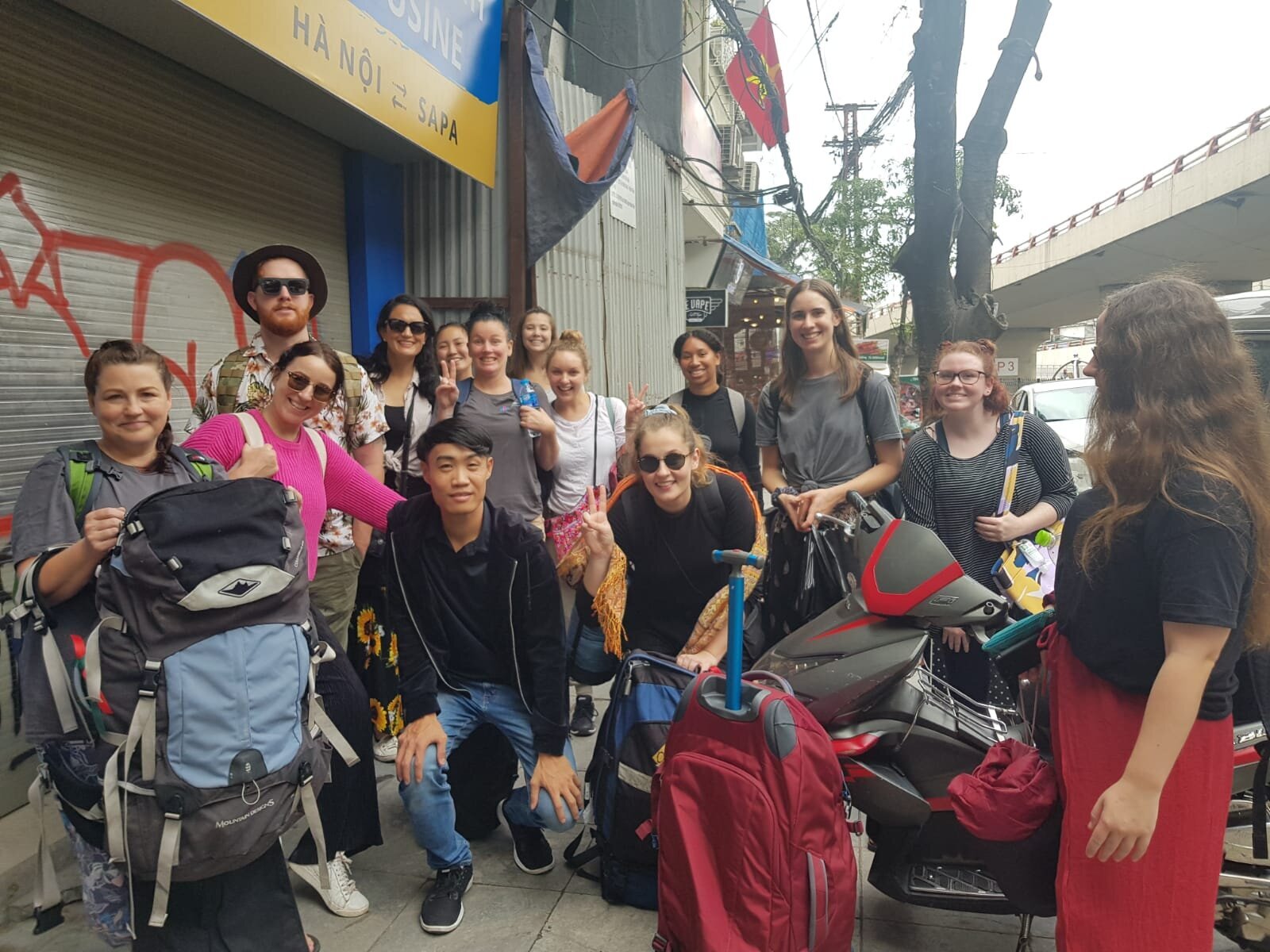 students all packed in vietnam while on clinical placement.jpg