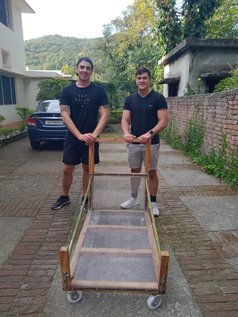 student complete prototype project while on community internship in india.jpg