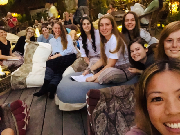 students have some downtime while on placement in laos.png