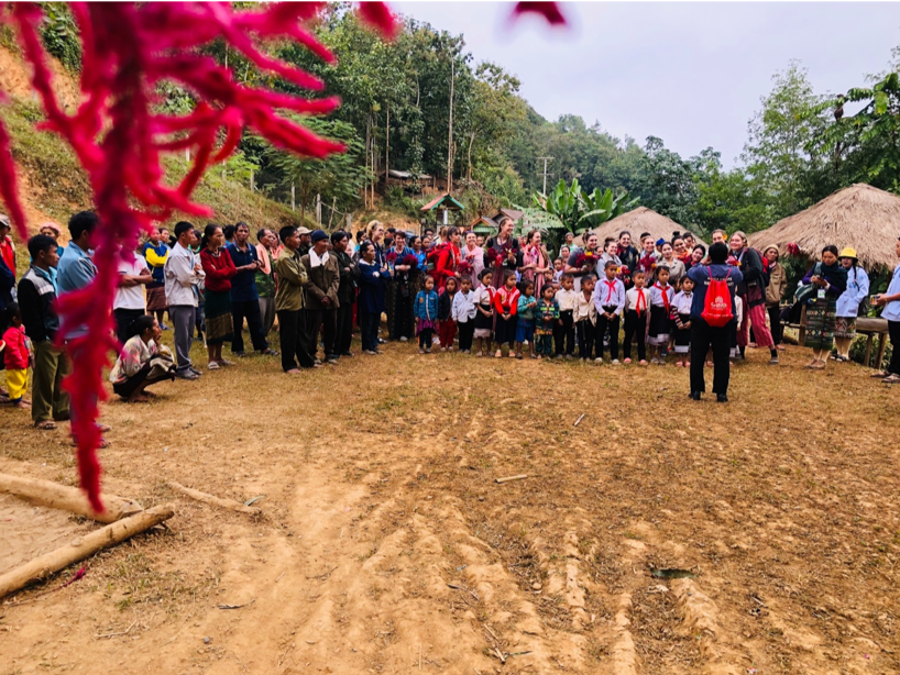 nursing group meet with villagers while on clinical placement in laos.png