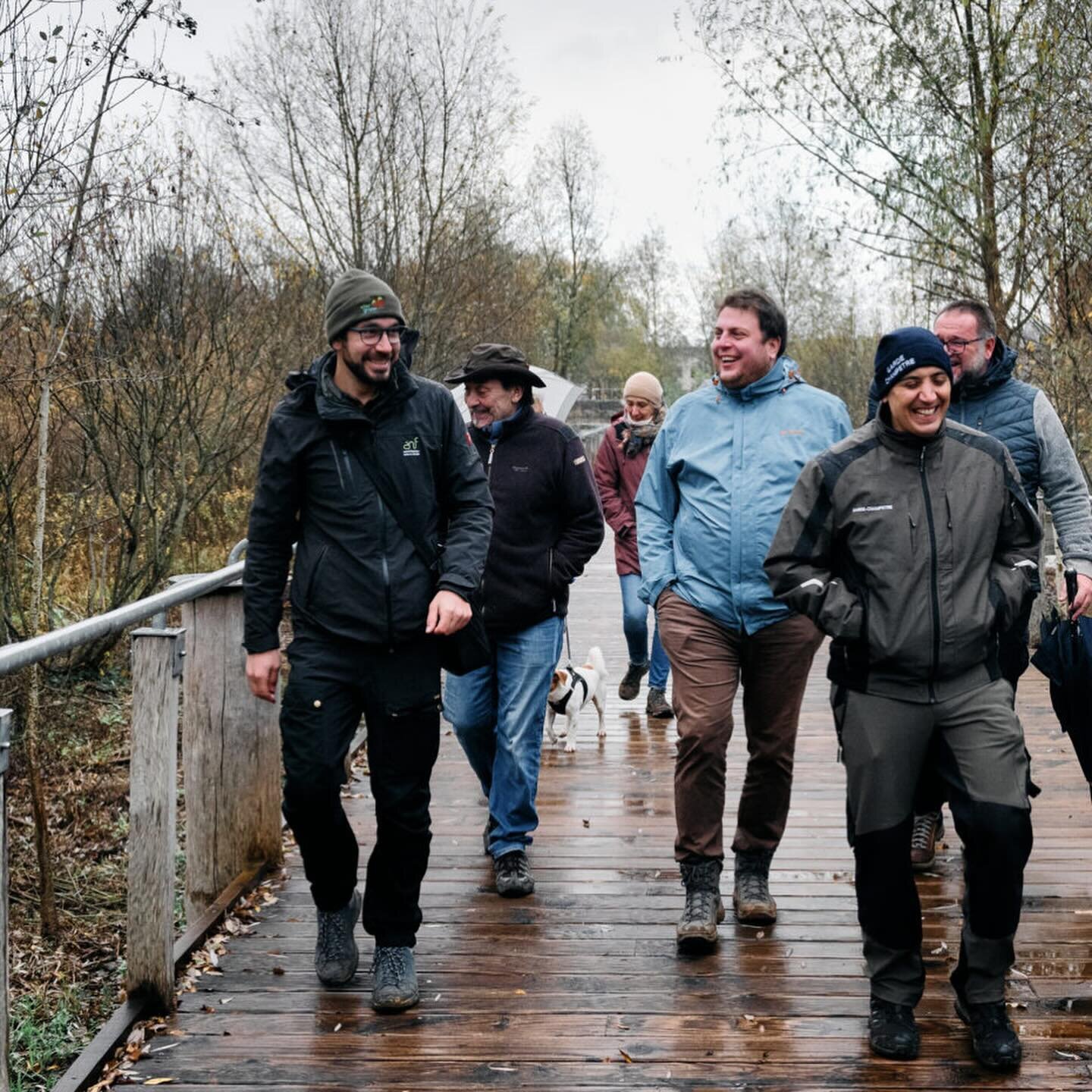 Visite des lieux vun eisen Aarbechten un der Renatur&eacute;ierung vun der Dipbech zesummen mat der Commission des Espaces verts vun der @villeesch. 

Mat der Renatur&eacute;ierung vun der Dipbech entsteet e richtege Biotop am H&auml;erze vun eiser S