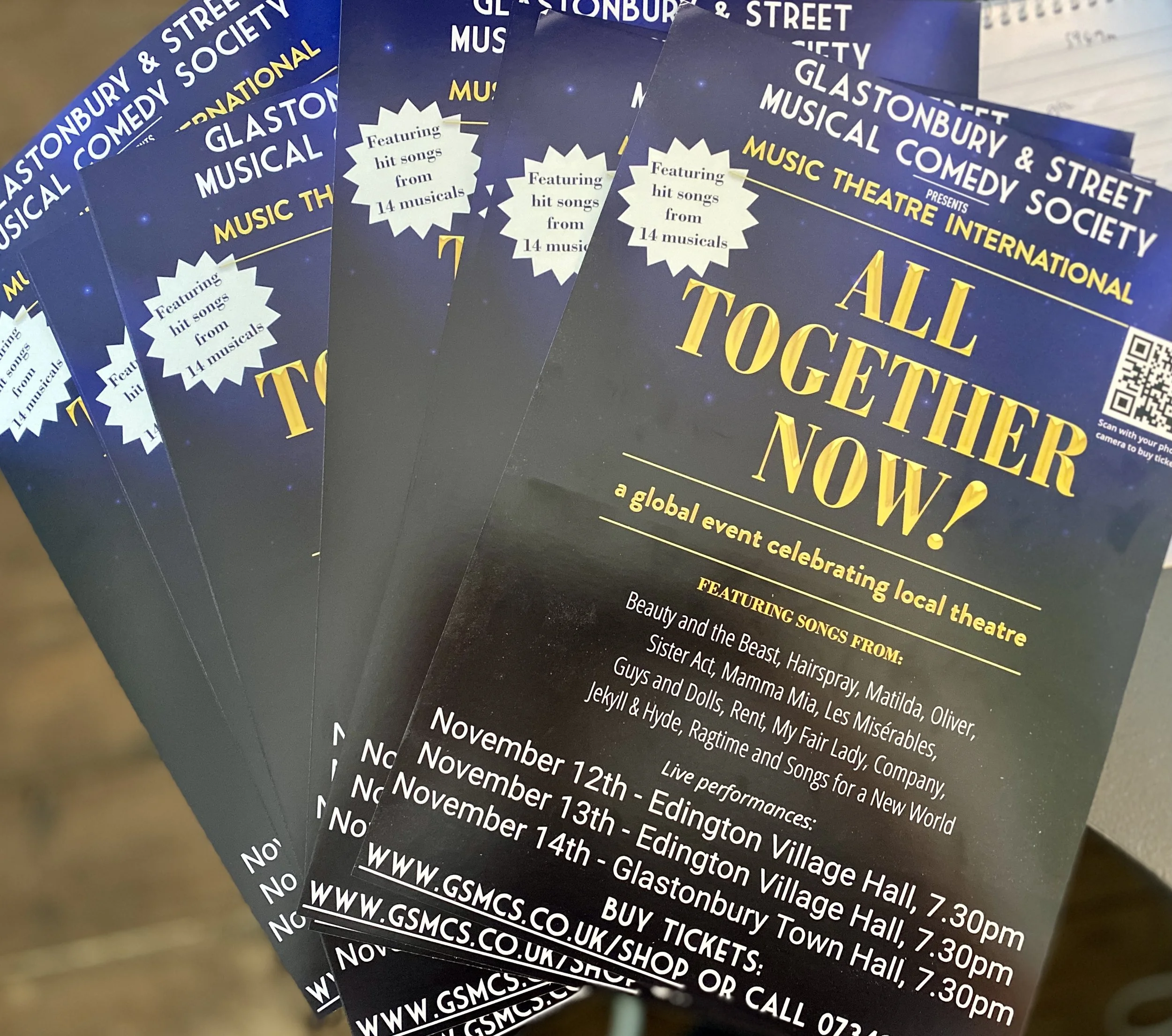 Printed material - design and print promotional posters and flyers