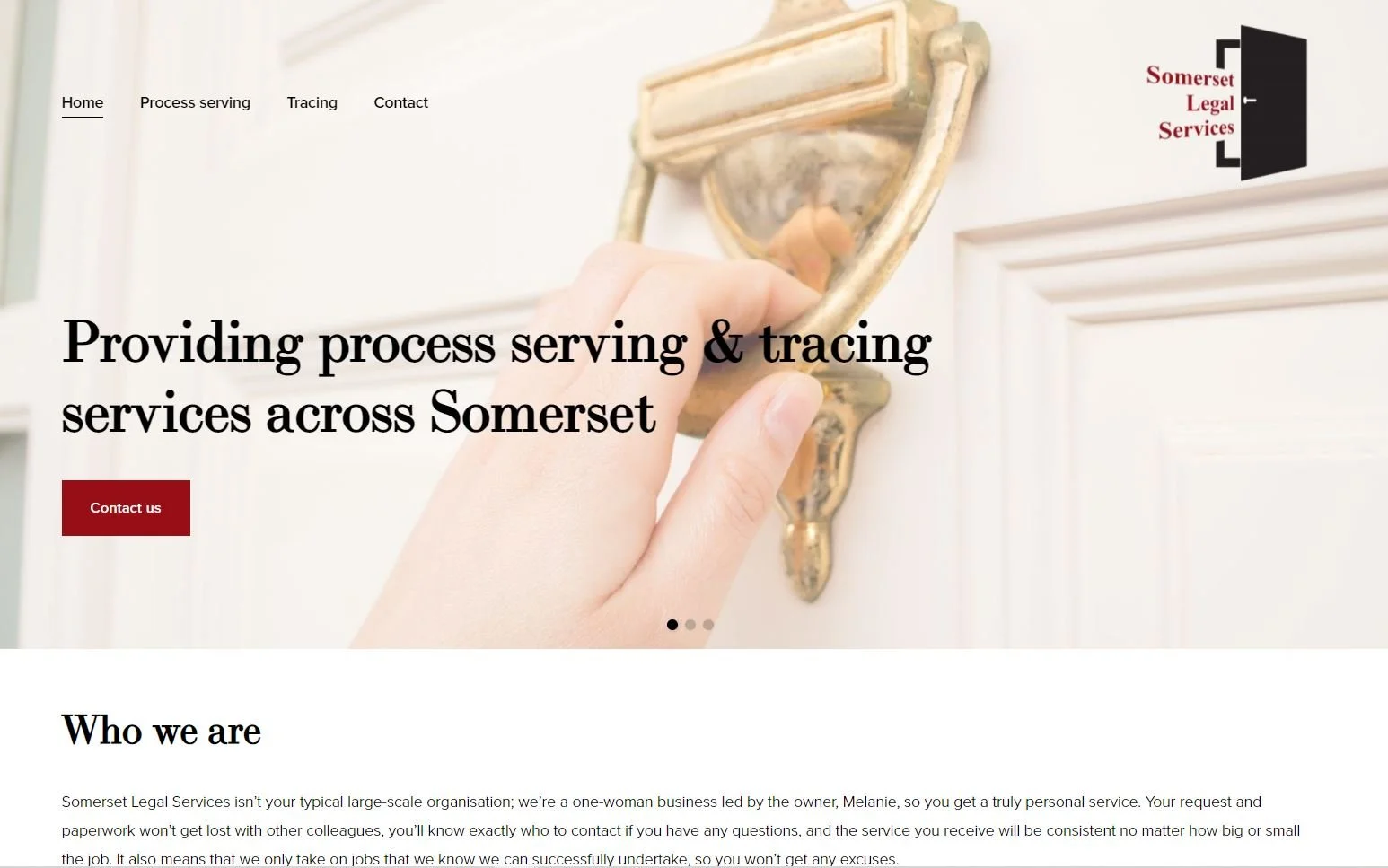 A new website is helping Somerset Legal Services climb up the search engine results