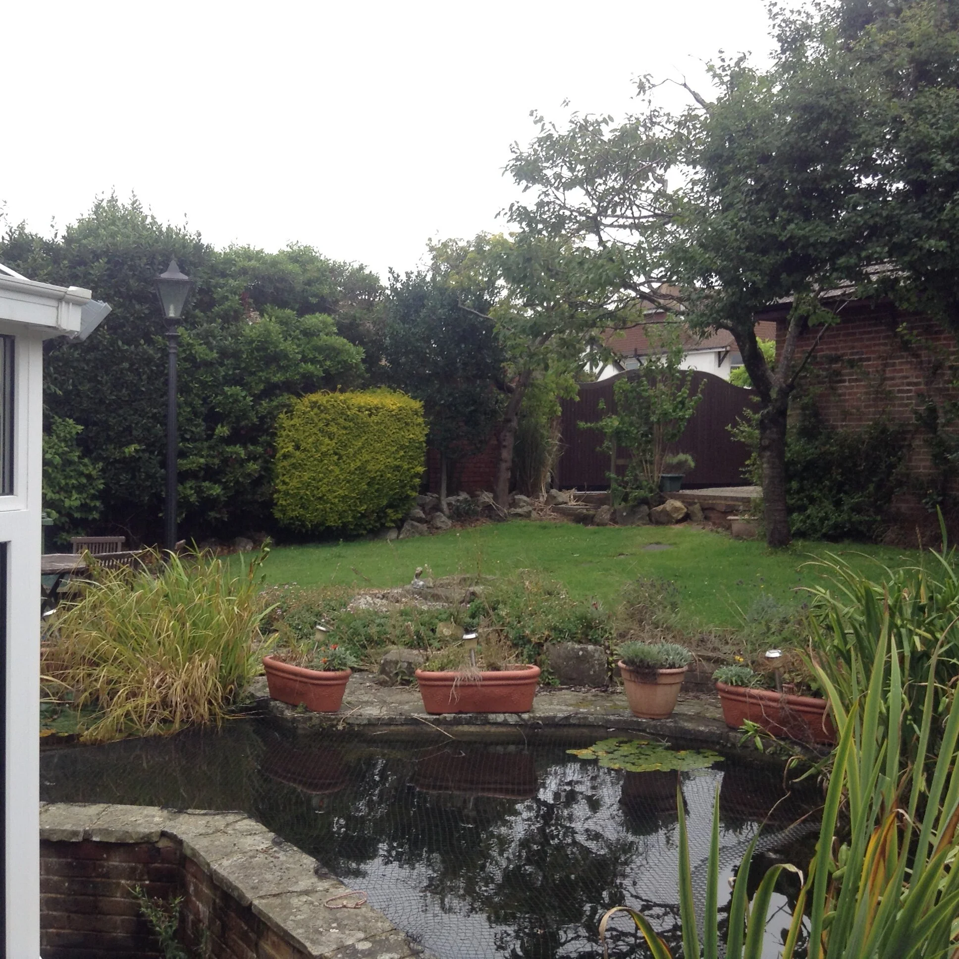 BEFORE: Water feature